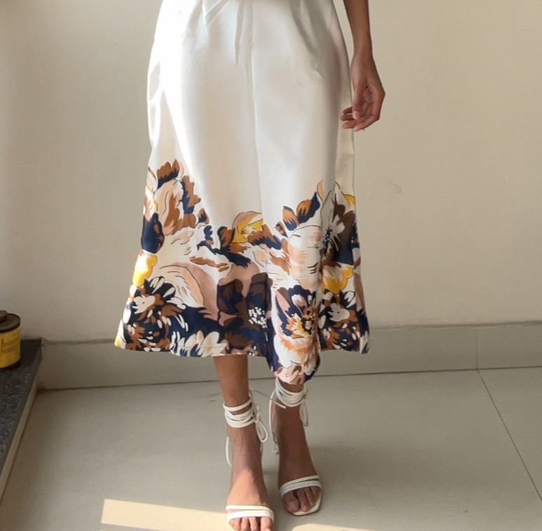 Phool Midi Skirt