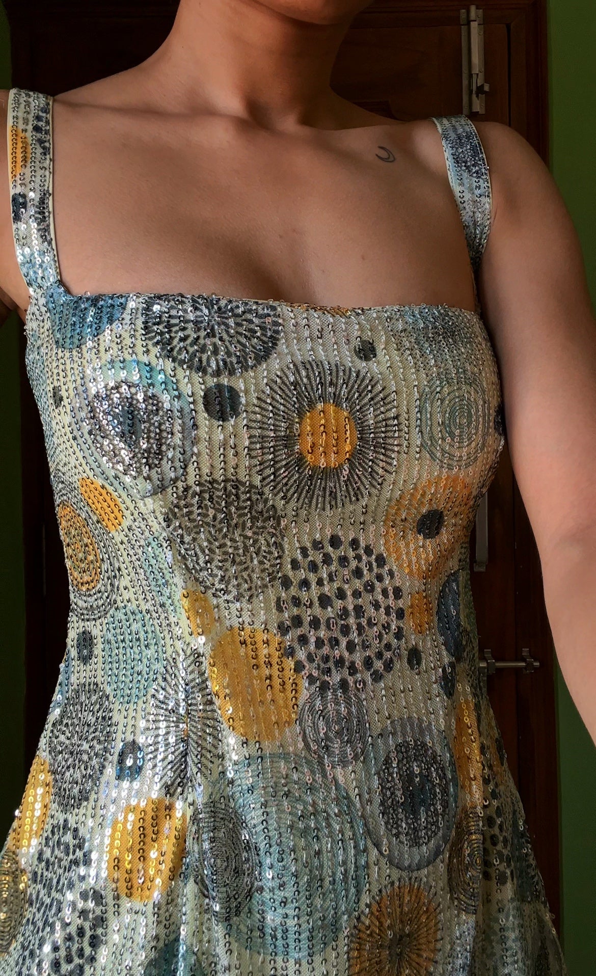 Zahra Sequin Mini Dress