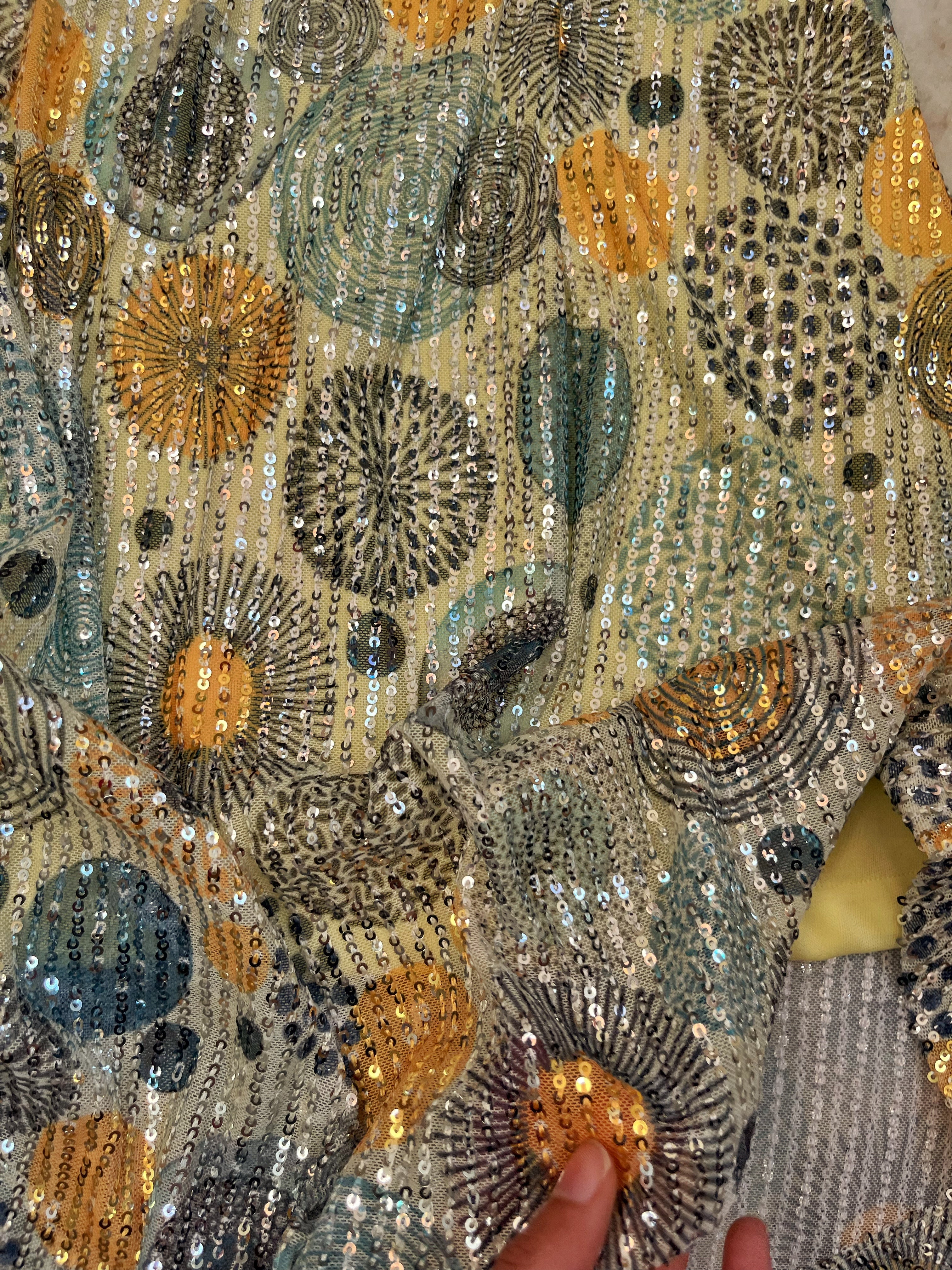 Zahra Sequin Mini Dress